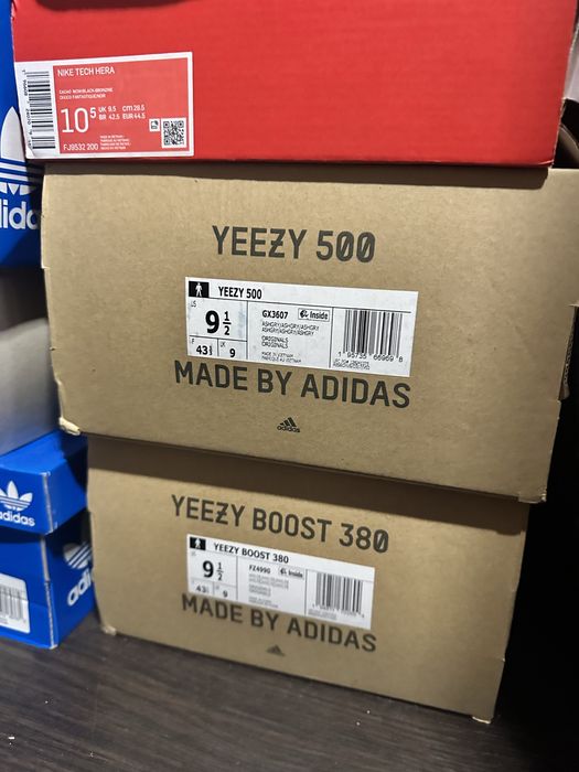 Чоловічі кросівки Adidas Yeezy 380