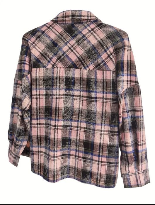 Рубашка жіноча у клітинку