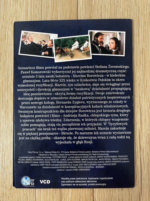 Film ,,Syzyfowe prace” płyta