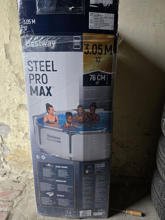 Basen stelażowy 305x76