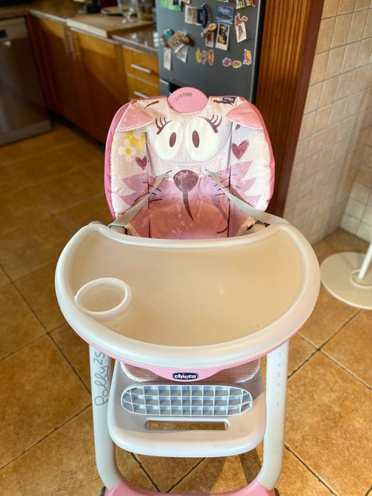 Cadeira de papa para bebé (menina) Chicco