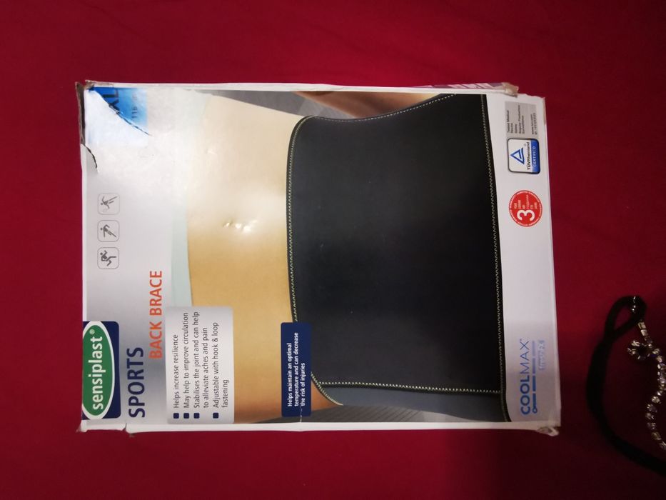 Sensiplast opaska orteza stabilizujacy pas lędźwiowy roz. L - XXL