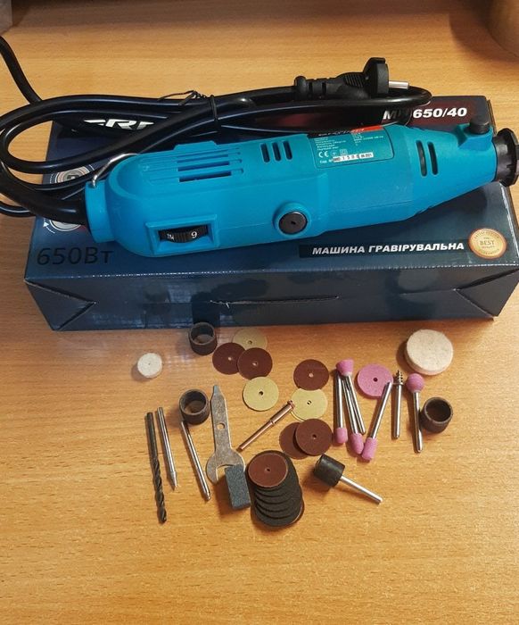 Гравер Grand МГ-570/40 570 Вт, 8000-32500 об/мин, Гарантія