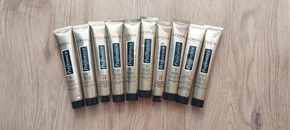 Odżywki do włosów loreal paris preference złote  54ml - nowe
