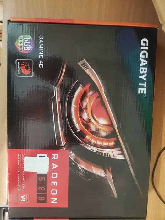 Видеокарта rx580 gigabyte 4gb