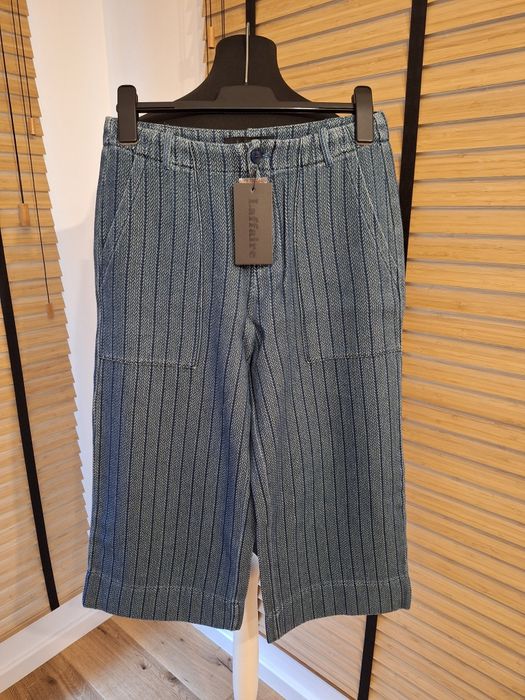 Laffaire, damskie spodnie culotte materiałowe, r. M