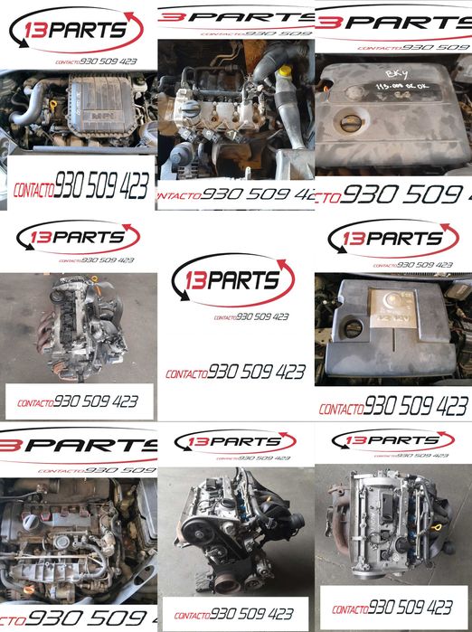 Motores VW Audi Seat Skoda VAG 1.0 MPi 1.2 1.4 TSi 1.6 FSi 2.0 FSi