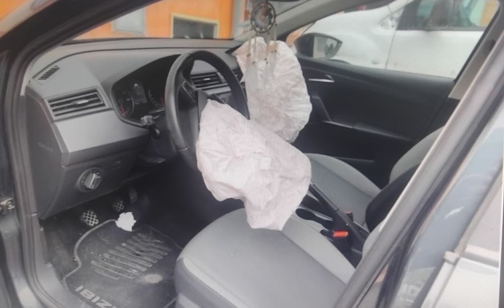 vendo seat Ibiza V 1.0 (KJ1 ) de 2021 nacional com 86 mil km  acidentado salvado