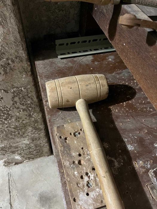 Pequenas ferramentas para trabalhar a madeira