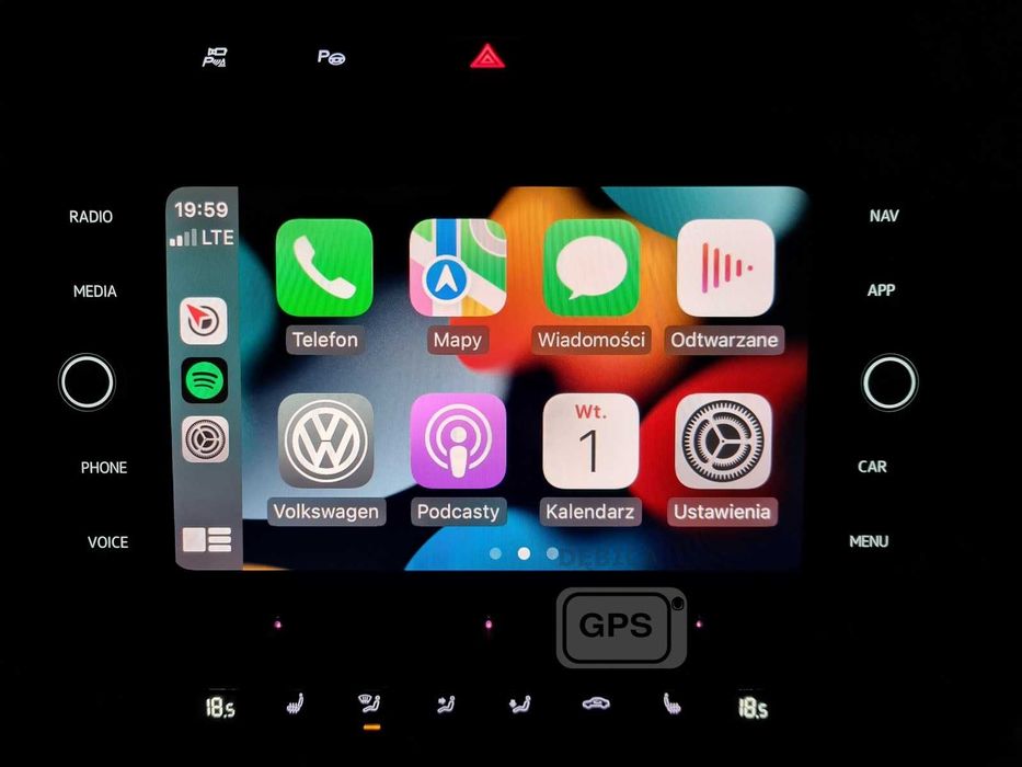 Android Auto CarPlay AppConnect Volkswagen VW MIB 2 Discover Media Map