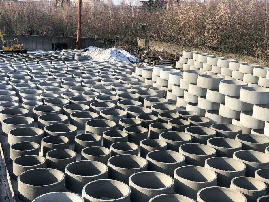 Каналізація під ключ | Септик, вигрібна яма з бетонних кілець | Бетонні кільця від 0,6 м до 2,0 м