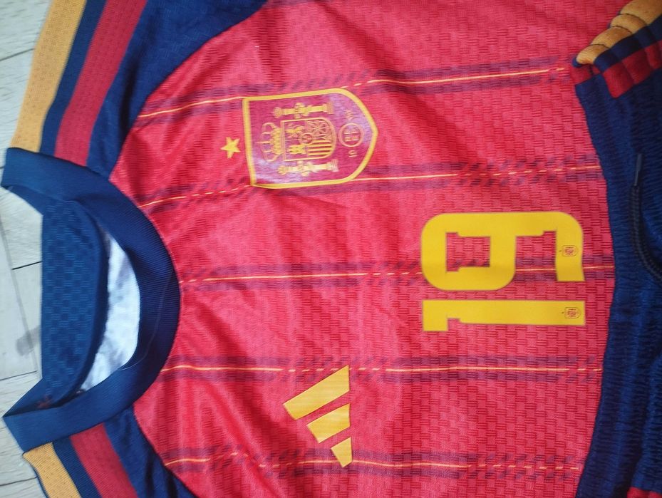 Komplet piłkarski dla dzieci Yamal Hiszpania 2026 rozmiar 110/116