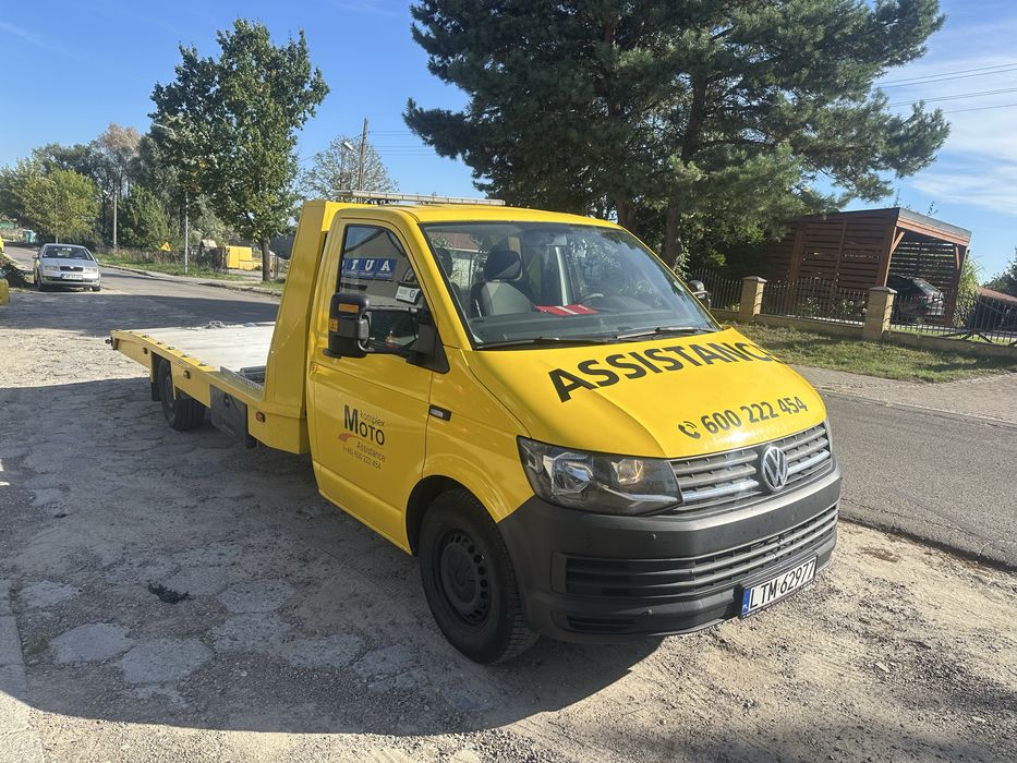 Volkswagen T6 autolaweta pomoc drogowa holownik fgs fitzel juzjade