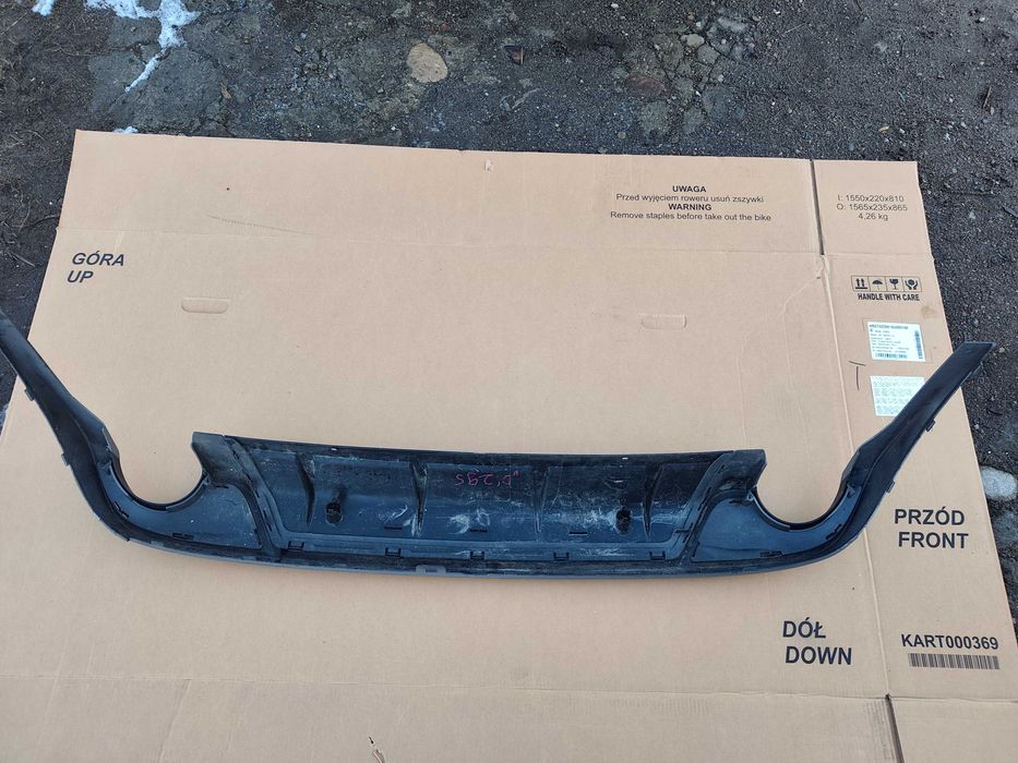 dyfuzor dokładka zderzaka tylnego VOLVO V40 II R-DESING pdc 12r-