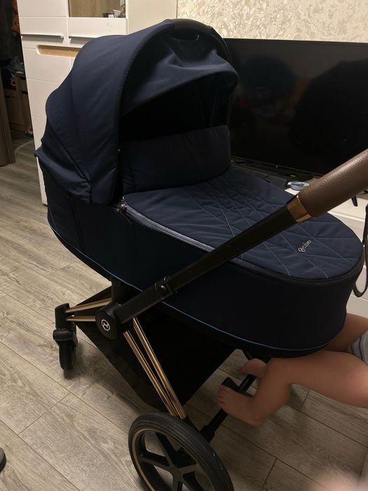 Коляска Cybex priam gold + автокрісло