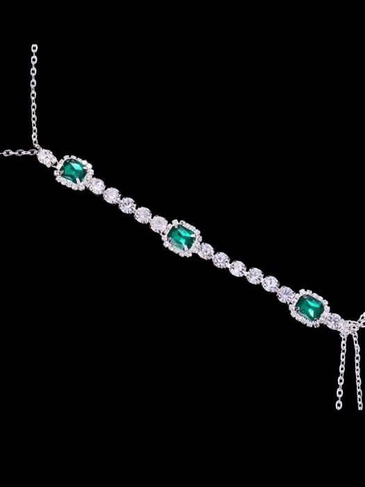 Портупея со стразами, украшение под грудь, бра