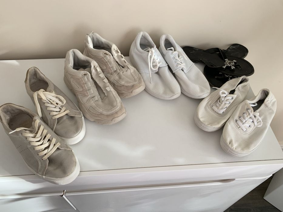 Buty sneakersy 5 par rozm.35