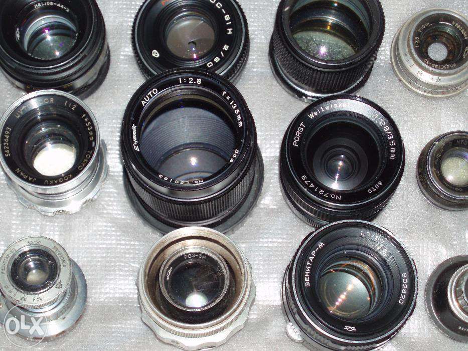Обьектив Зенітар 1.7 /50; Arcat 2.8/100; Telear 3.5/200 (обмен)