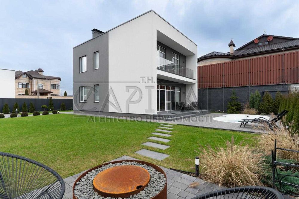 Здається в оренду дизайнерський будинок 150м² біля озера Осокорки дачі