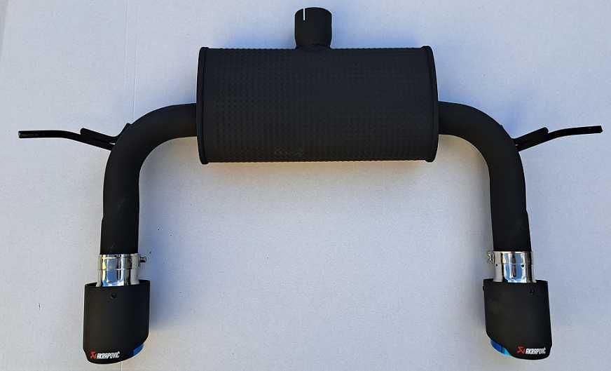 tłumik wydech SEAT LEON 2 ALTEA 5P1 FR CUPRA-line 2x101mm AKRAPOVIC