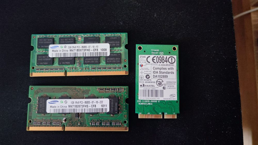 Пам'ять ddr3 wifi модуль адаптер lenovo t9600