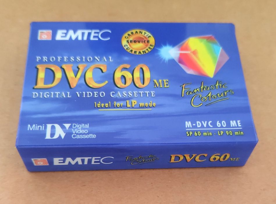 Cassetes mini DV  Novas Seladas