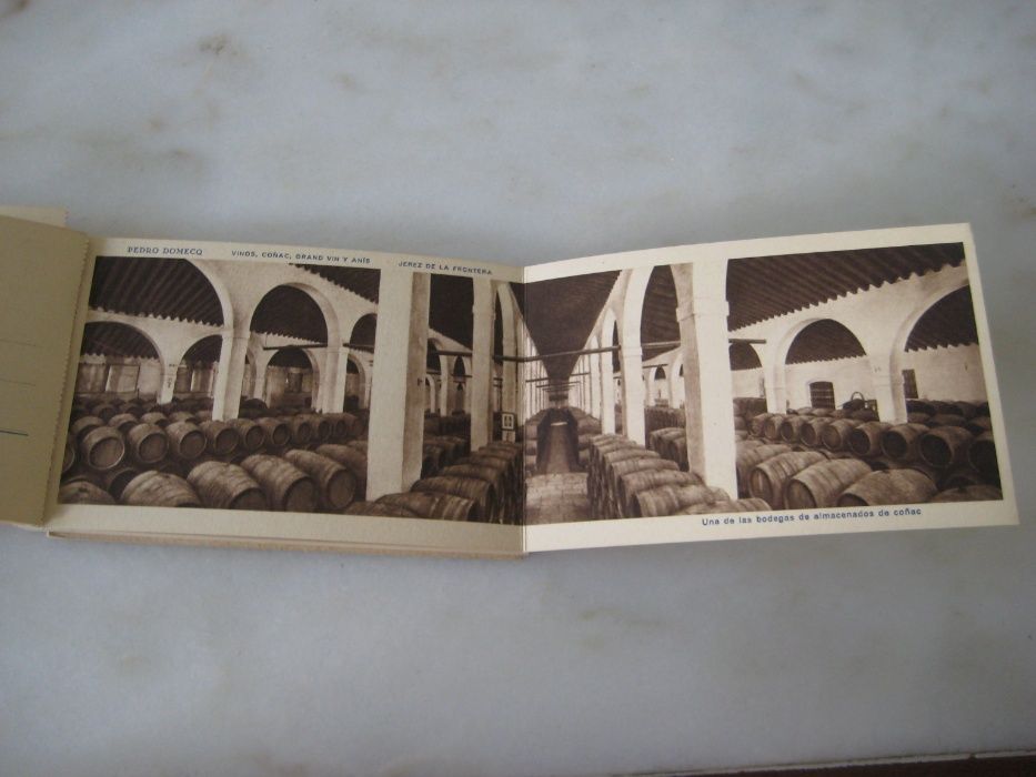 20 Postais, dec1960, preto e branco,Caves Pedro Domeco J.Frontera