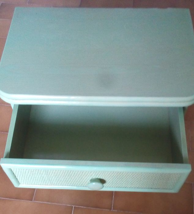 2x Mesinhas Cabeceira (Verde)