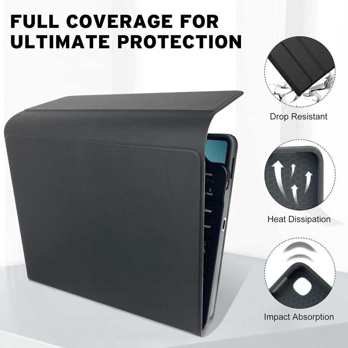 Zabatoco etui z klawiaturą Bluetooth do iPad 9/8/7, Air 3, Pro 10.5