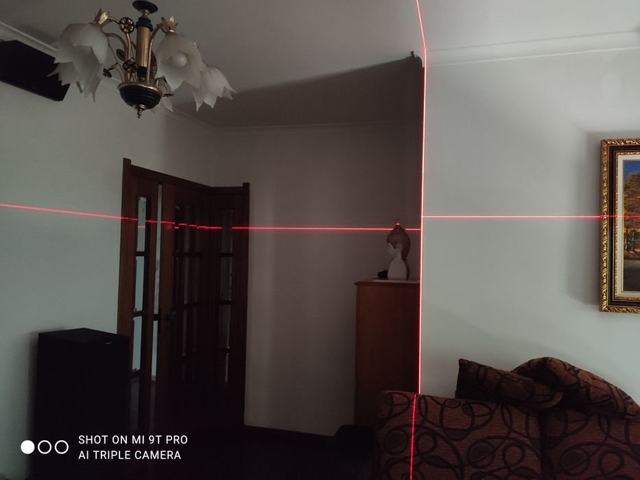 Nível laser duas linhas