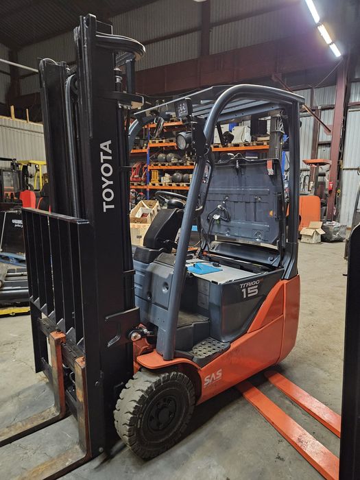 Навантажувач Toyota 1,5 т з Li-ion АКБ. Вилочный электропогрузчик