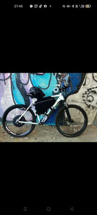 Potężny E-Bike 5kW | Bateria 72V 30Ah | 100 km/h | Zasięg 100km | Nowy