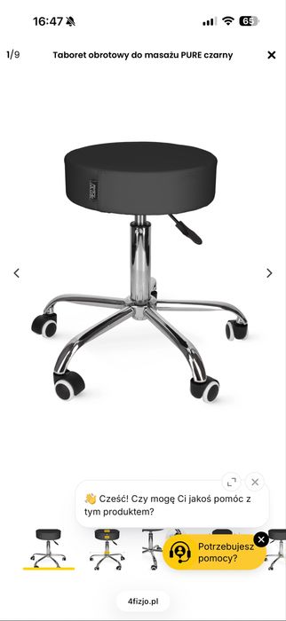 Krzesło obrotowe 4fizjo