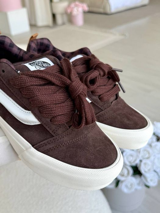 Жіночі кросівки Vans KNU Skool Brown