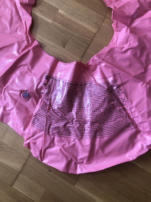 Надувний круг intex пончик великий коло для плавання