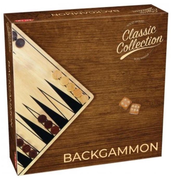 Backgammon Classic Collection Tactic pudełko,250x250x60 mm