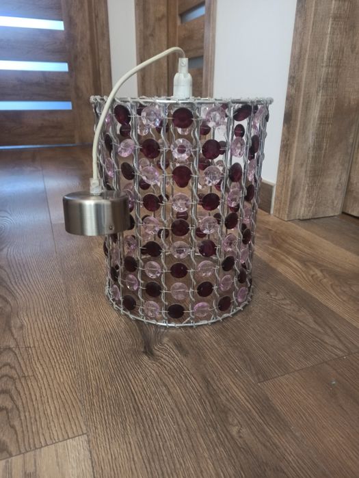 Żyrandol styl glamour