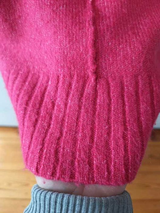 Sweter z dzianiny, piękny kolor, M&S Collection