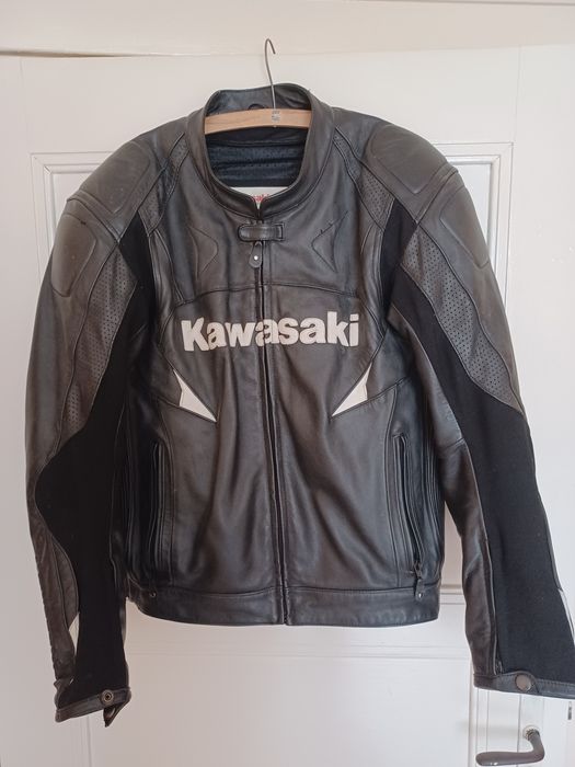 Skóra kurtka skórzana motocyklowa Kawasaki Ginza oryginalna