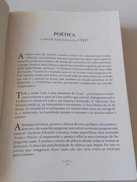 Poética volume 1 (CPLP)