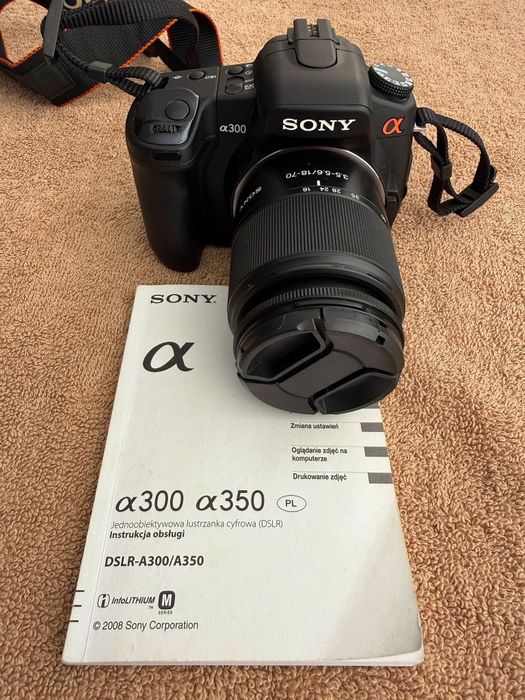 Sony Alpha A300- super lustrzanka.