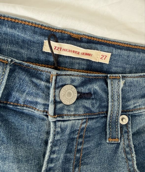 Nowe jeansy Levi's 721 High Rise Skinny