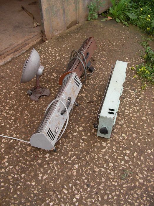 Aquecedor Radiador eletrico de infra-vermelhos. Lote de 6.