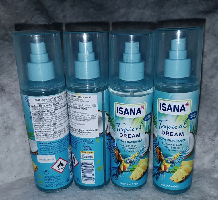 Mgiełki do ciała Isana Tropical Dream