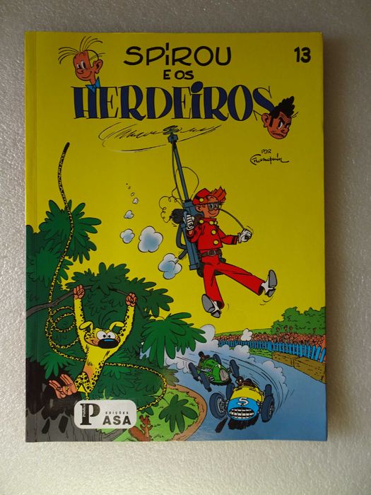 Livro - Spirou e Fantásio - Spirou e os Herdeiros