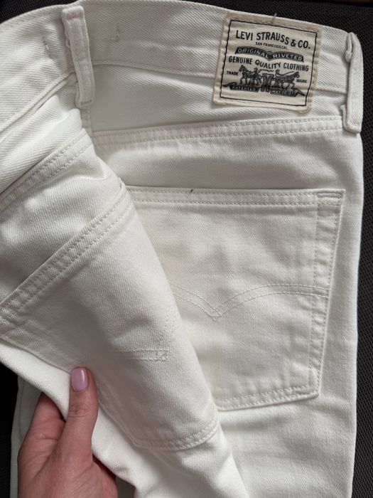 Джинси білі Levis