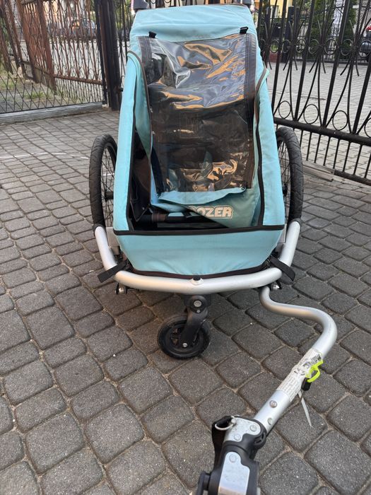 Przyczepka croozer kid plus 1  - 3w1 z amortyzacja