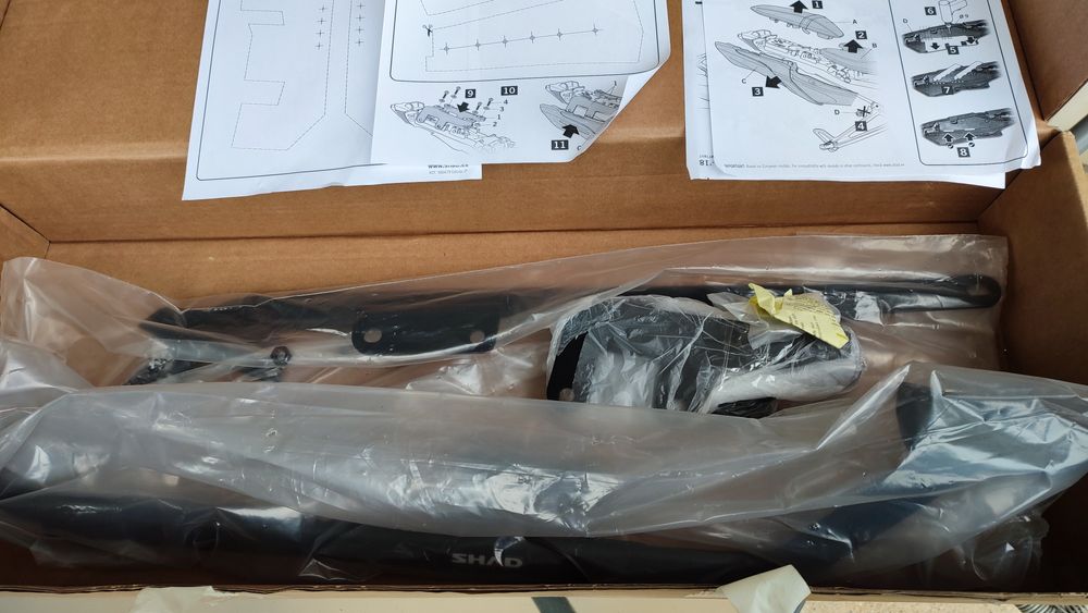 Kit Fixação Top Case MT 07 SHAD Y0MT78ST