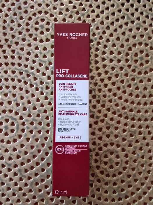 Yves Rocher przeciwzmarszczkowy krem 14 ml