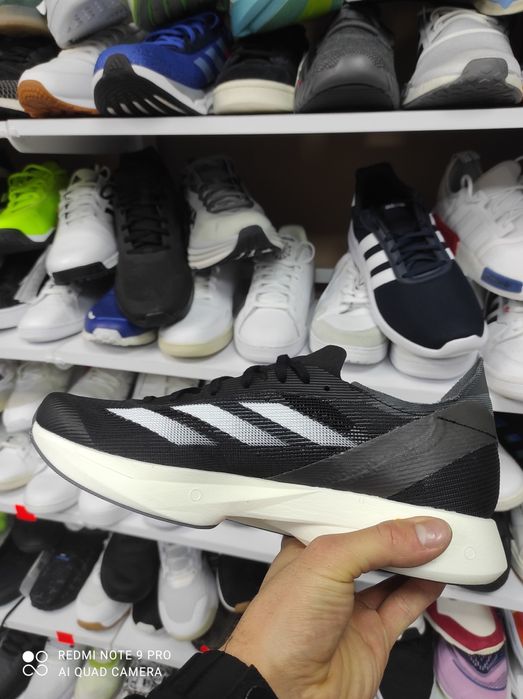ОРИГІНАЛ 100% Кросівки Adidas Adizero Takumi Sen 10 Shoes - Black 43